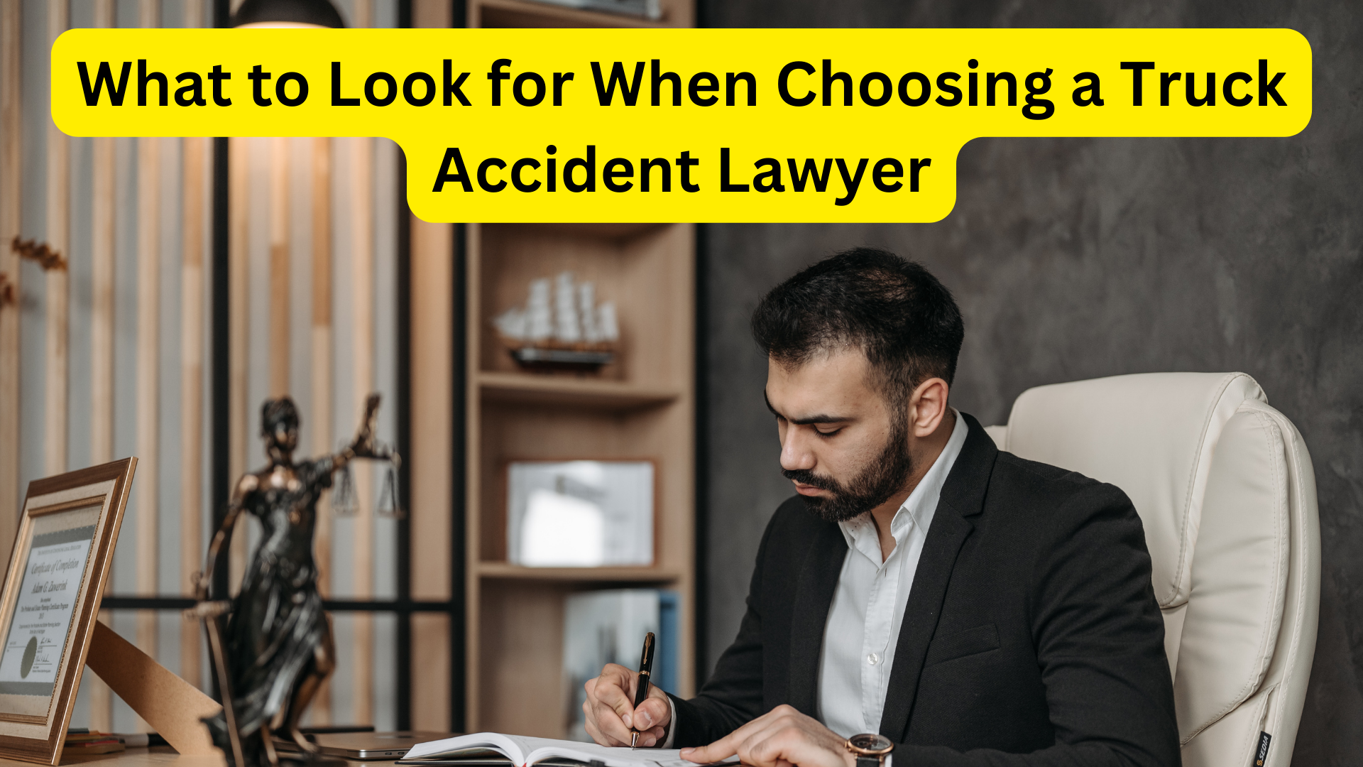 What to Look for When Choosing a Truck Accident Lawyer